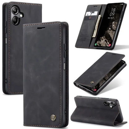 [FREE SHIPPING] Caseme Retro Leather Flip Case For Samsung A07