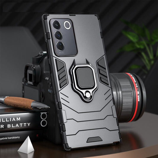 [ FREE SHIPPING] VIVO V27E, ARMOR SHOCKPROOF STAND HOLDER COVER