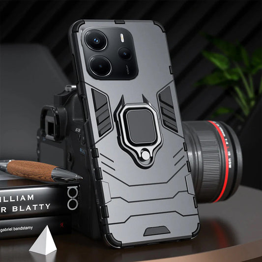 [FREE SHIPPING] ARMOR SHOCKPROOF (WITH RING HOLDER) FULL PROTECTION CASE FOR REDMI NOTE 14