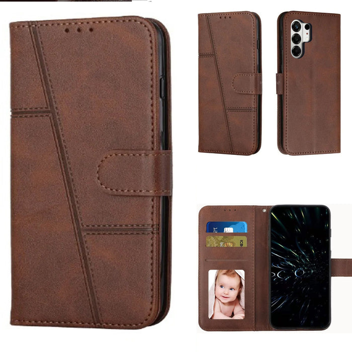 [FREE SHIPPING] BOOKLET LEATHER CASE FOR TECNO CAMON 50/50 PRO