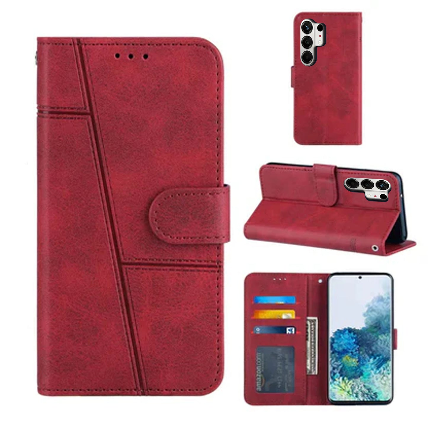 [FREE SHIPPING] BOOKLET LEATHER CASE FOR TECNO CAMON 50/CAMON 50 PRO