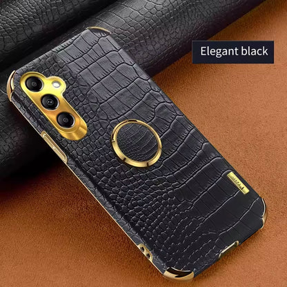 [ FREE SHIPPING] CROCODILE PATTERN LEATHER CASE FOR SAMSUNG A26