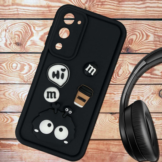 [FREE SHIPPING] 3D Briquette m&m icons Liquid silicon Case for Vivo y04