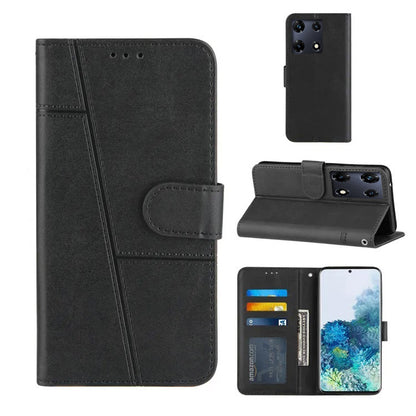 [FREE SHIPPING] BOOKLET LEATHER CASE FOR INFININIX NOTE 30 PRO