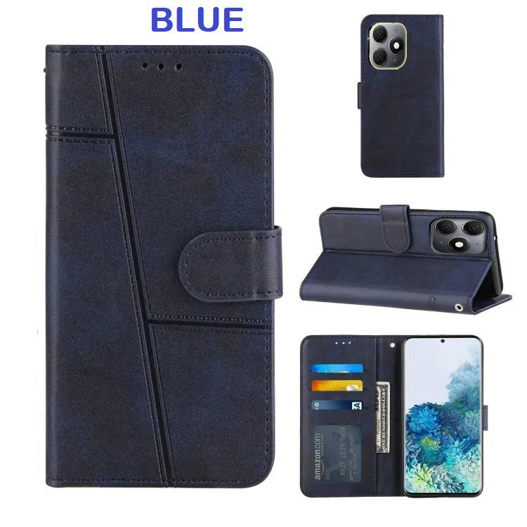 [FREE SHIPPING] BOOKLET LEATHER  CASE FOR TECNO SPARK 20
