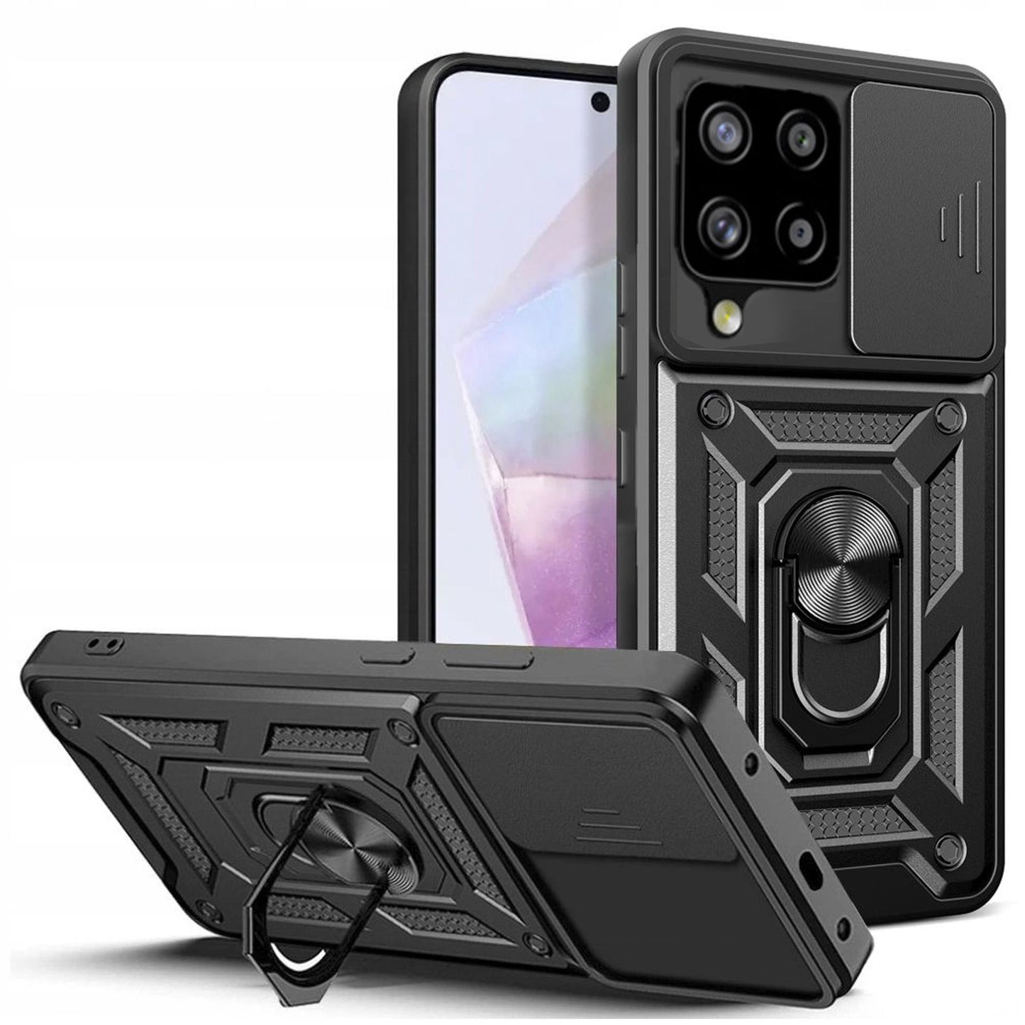 [FREE SHIPPING] ARMOR RING CASE FOR SAMSUNG A42