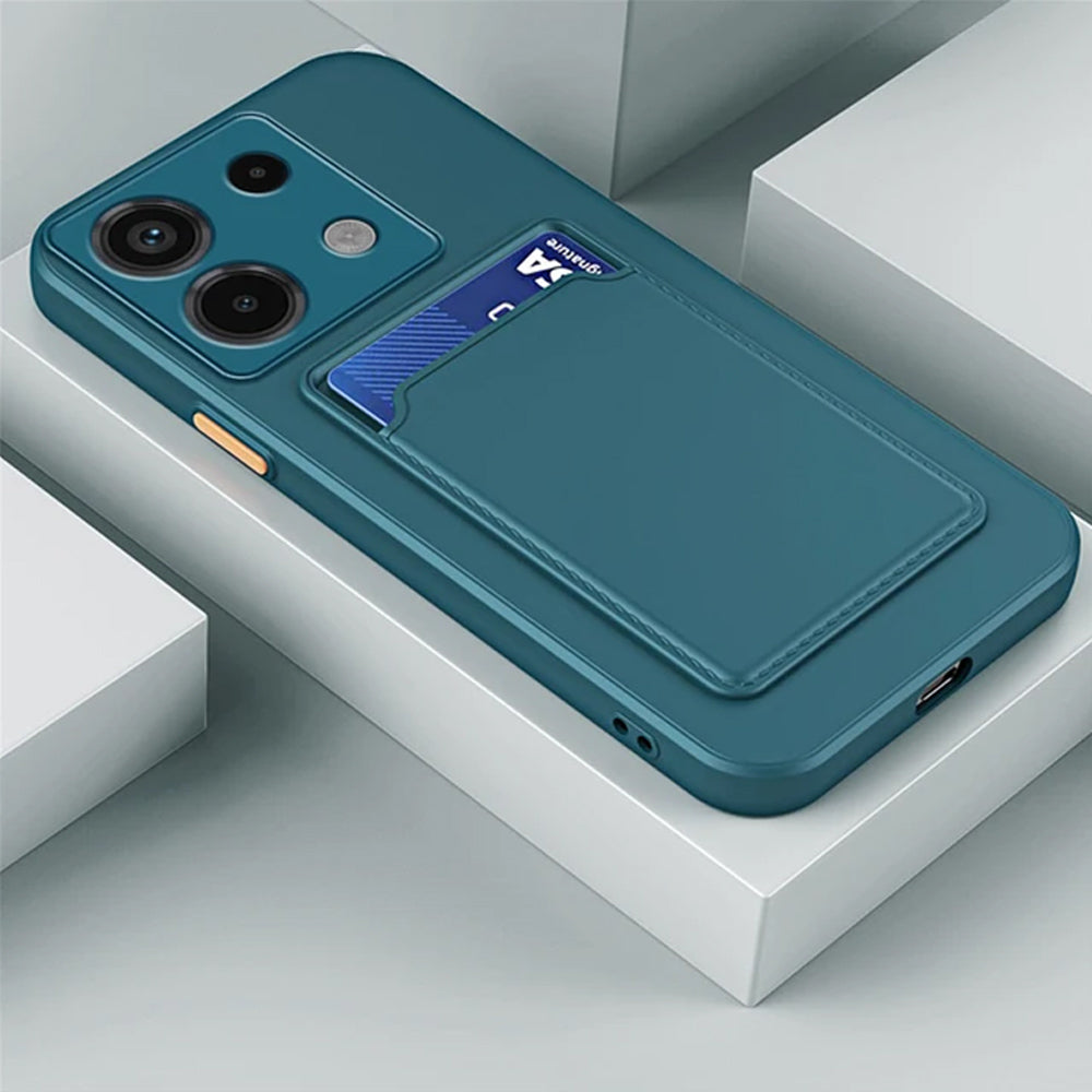 [FREE SHIPPING] CARD SLOT SHOCKPROOF CASE FOR Redmi NOTE 13 Pro