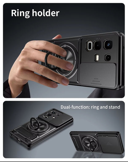 (Free Shipping ) Camera Guard Kickstand Case for Infinix Note 50 / Note 50 pro