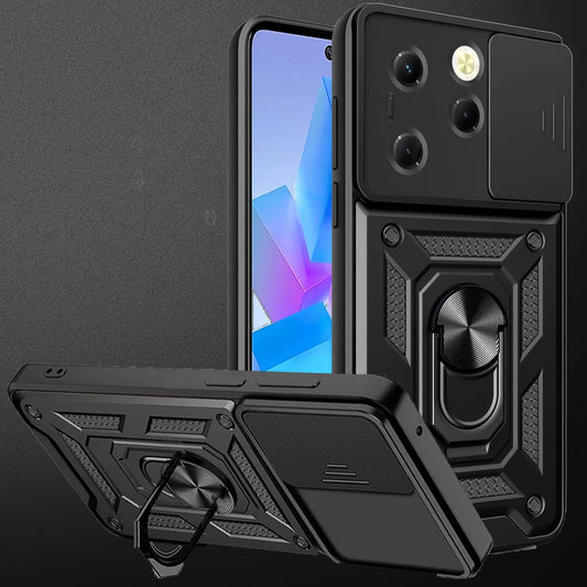 [FREE SHIPPING] ARMOR RING HOLDER CAMERA PROTECTION CASE FOR TECNO SPARK 40