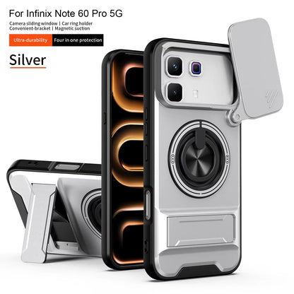 (Free Shipping )Camera Guard Kickstand Case for Infinix Note 60 Pro