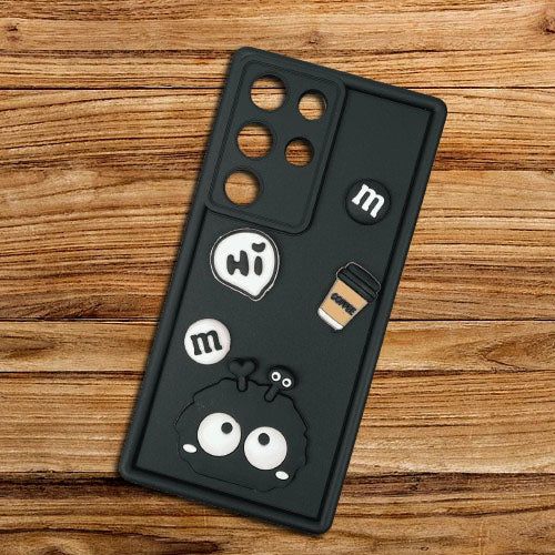 [FREE SHIPPING] 3D Briquette m&m icons Liquid silicon Case for Vivo Y29