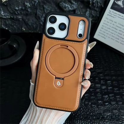 [FREE SHIPPING] BRACKET HOLDER MAGSAFE KICKSTAND CASE FOR IPHONE 17 PRO MAX