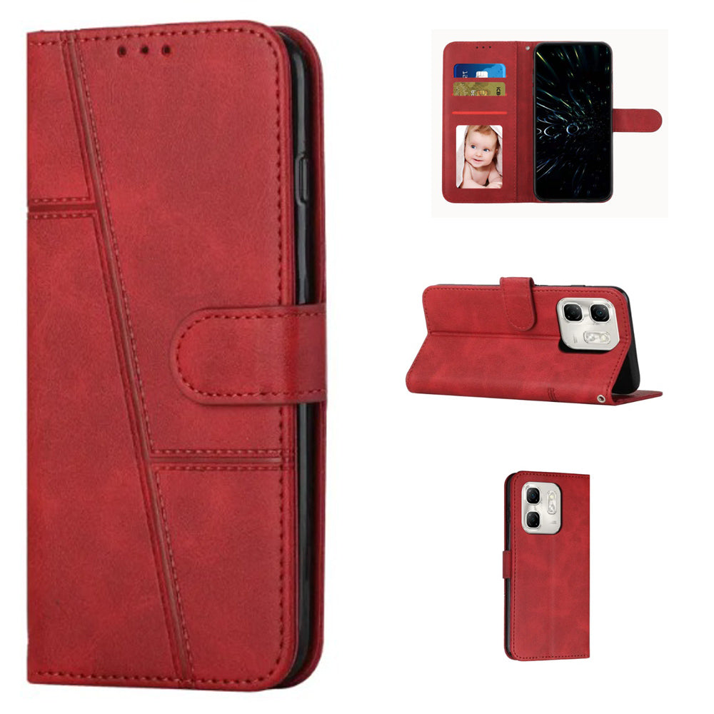 FREE SHIPPING] BOOKLET LEATHER CASE FOR INFINIX HOT 50i/Smart 9