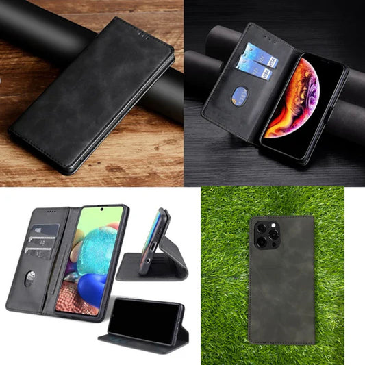 [FREE SHIPPING] Luxury Retro Stand Flip Leather Case For Iphone 13 Pro Max