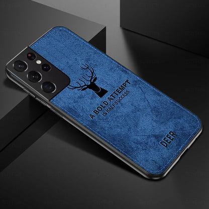 [ FREE SHIPPING] High Quality Luxury Camera Protection Shockproof PU Leather Phone Case For Samsung S21 Ultra