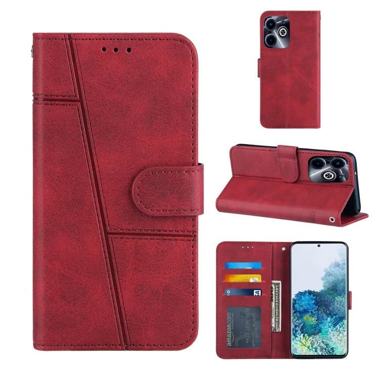 [FREE SHIPPING] BOOKLET LEATHER CASE FOR INFINIX HOT 40i
