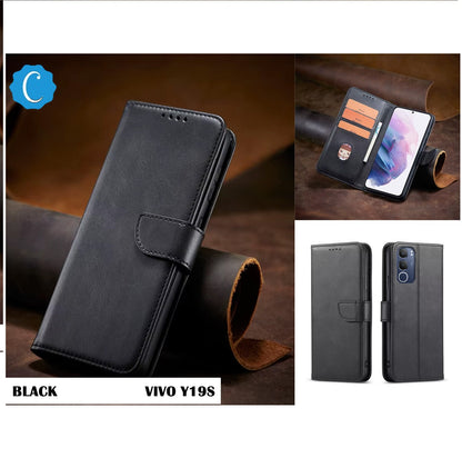 [FREE SHIPPING] BOOKLETLEATHER CASE FOR VIVO Y19S