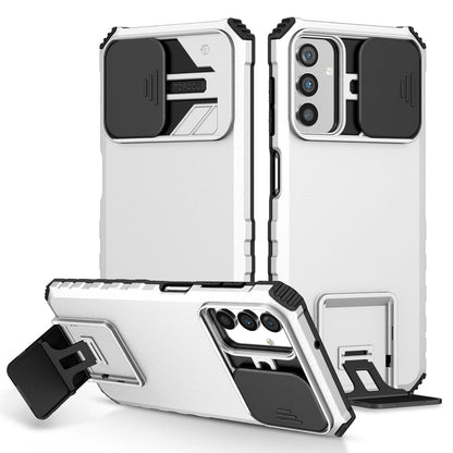 [ FREE SHIPPING] FOR SAMSUNG A16 PHONE CASE HARD SLIDING LENS PROTECT KICKSTAND BACK COVER
