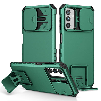 [ FREE SHIPPING] FOR SAMSUNG A16 PHONE CASE HARD SLIDING LENS PROTECT KICKSTAND BACK COVER