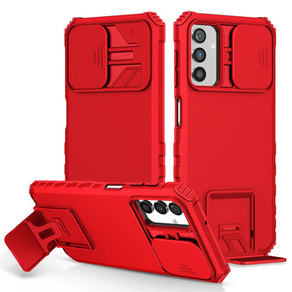 [ FREE SHIPPING] FOR SAMSUNG A16 PHONE CASE HARD SLIDING LENS PROTECT KICKSTAND BACK COVER