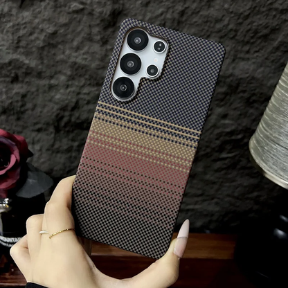 [FREE SHIPPING] WOVEN THIN MAGSAFE CARBON FIBER CASE FOR SAMSUNG S23 ULTRA
