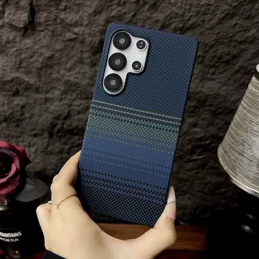 [FREE SHIPPING] WOVEN THIN MAGSAFE CARBON FIBER CASE FOR SAMSUNG S23 ULTRA