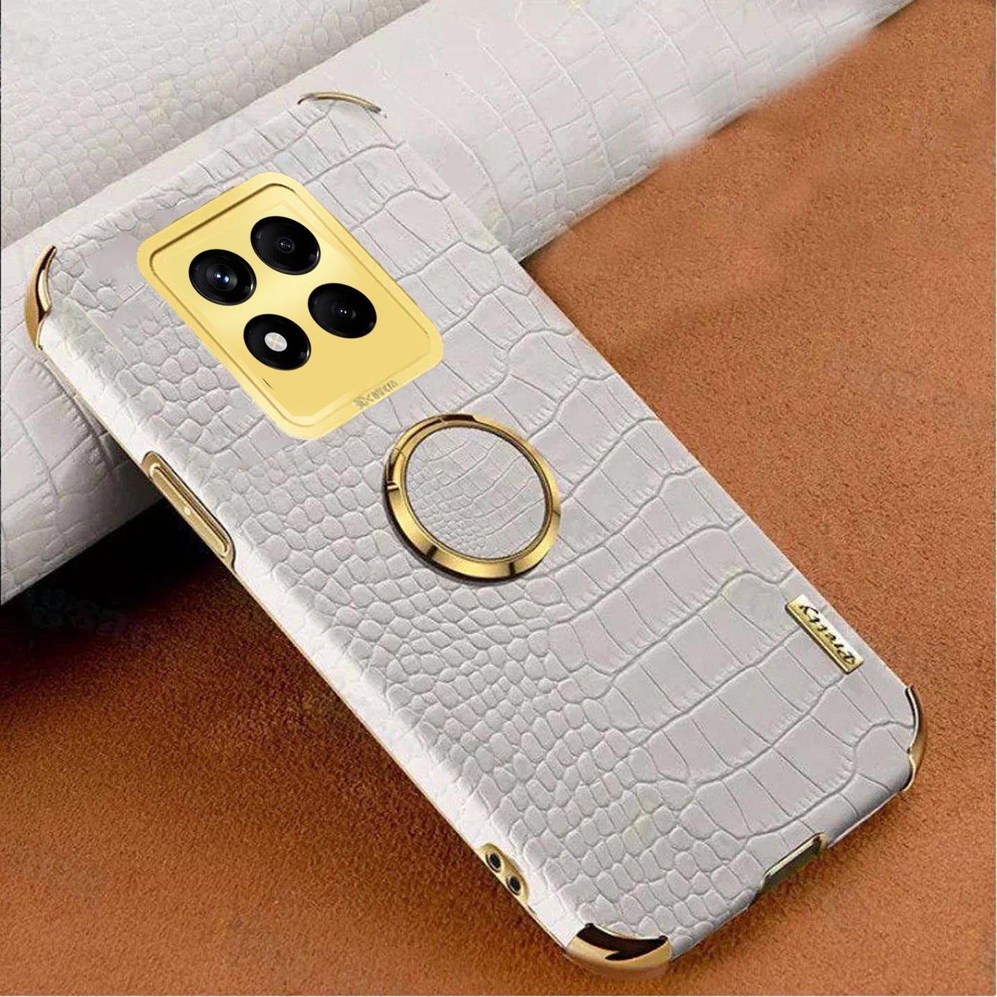 [FREE SHIPPING] CROCODILE PATTERN CASE FOR REDMI NOTE 14 PRO