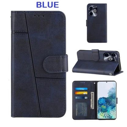 [FREE SHIPPING] BOOKLET LEATHER CASE FOR INFINIX HOT 40i