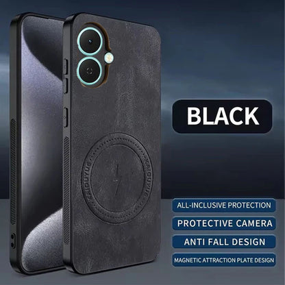[FREE SHIPPING] SLIM MAGSAFE LEATHER CASE FOR INFINIX SMART 10
