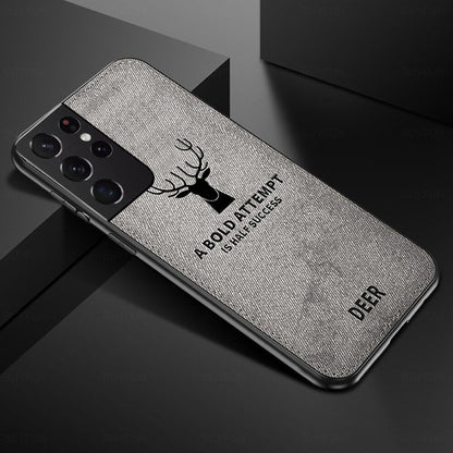 [ FREE SHIPPING] High Quality Luxury Camera Protection Shockproof PU Leather Phone Case For Samsung S21 Ultra