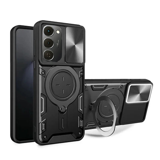 [FREE SHIPPING] METAL RING CASE FOR TECNO SPARK 40 PRO