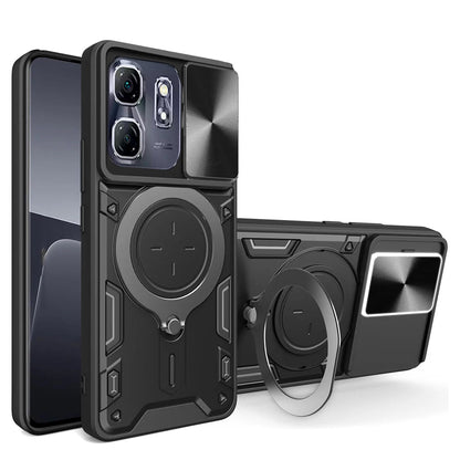 [FREE SHIPPING] METAL RING CASE FOR INFINIX HOT 50I/SMART 9