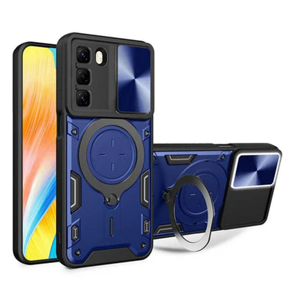 [FREE SHIPPING] METAL RING CASE FOR INFINIX HOT 50 PRO PLUS
