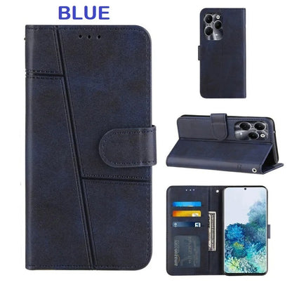 [FREE SHIPPING] BOOKLET LEATHER CASE FOR INFINIX HOT 40/ HOT 40 PRO