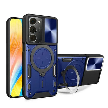 [FREE SHIPPING] METAL RING CASE FOR TECNO SPARK 40 PRO