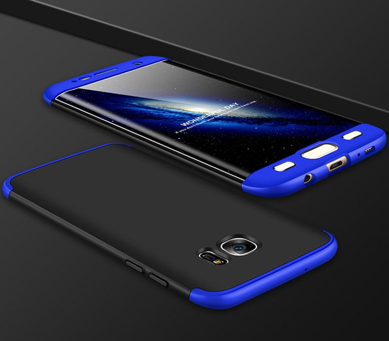 [FREE SHIPPING] Gkk 3in1 Full Protection Case For Samsung S7 Edge