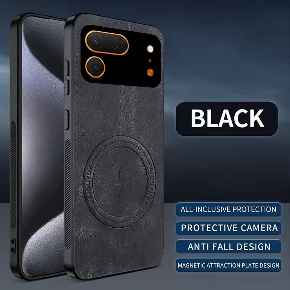 [FREE SHIPPING] SLIM MAGSAFE LEATHER CASE FOR TECNO SPARK 50 PRO