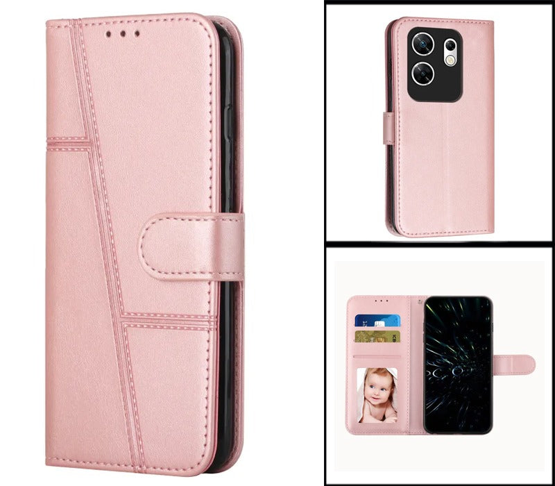 [FREE SHIPPING] BOOKLET LEATHER CASE FOR INFINIX ZERO 30