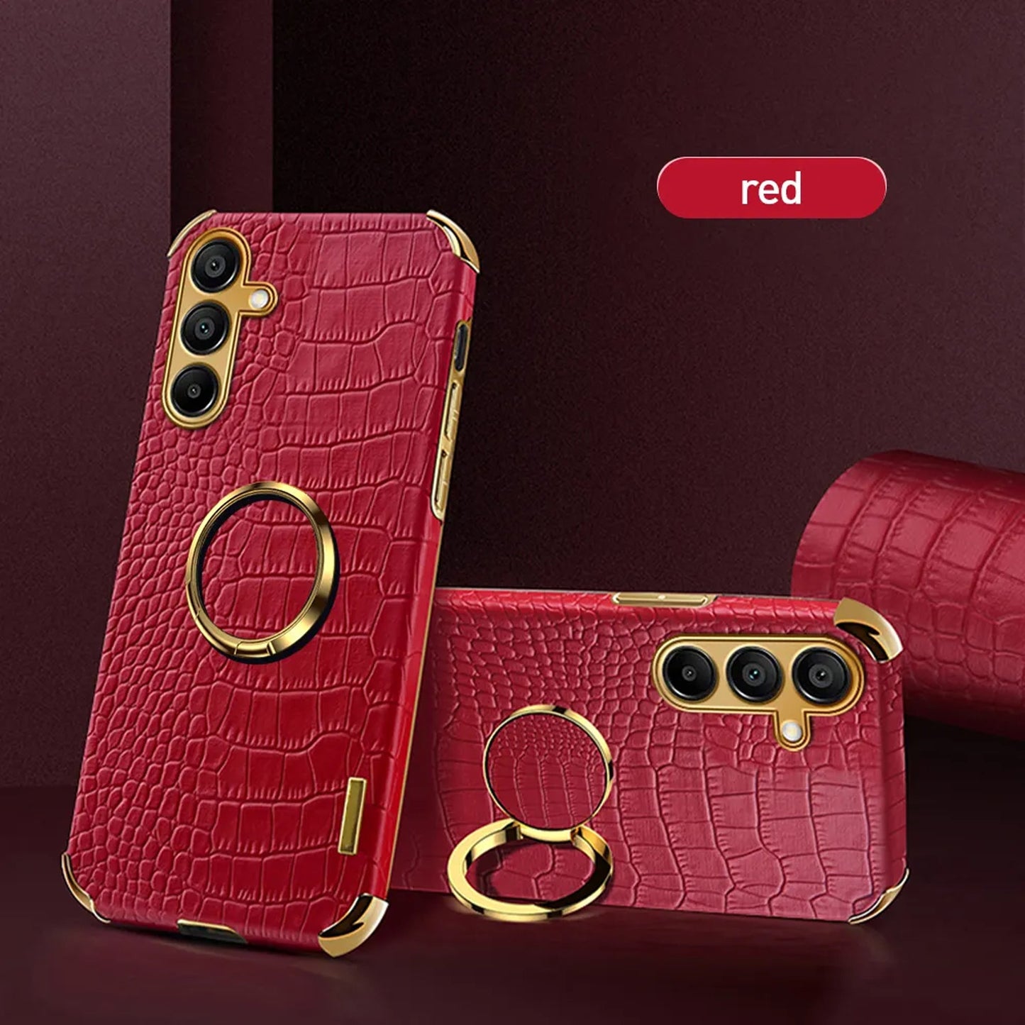 [FREE SHIPPING] CROCODILE PATTERN CASE FOR SAMSUNG A56