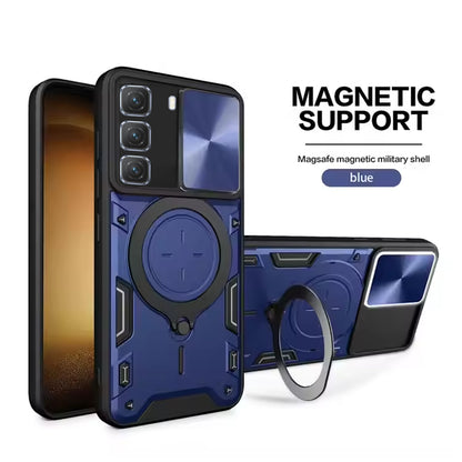 [FREE SHIPPING] METAL RING CASE FOR INFINIX HOT 50 PRO