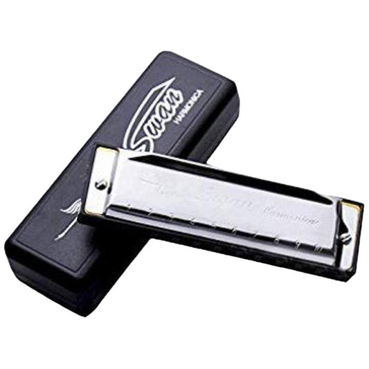 10 Holes 20 Tones harmonica instrument Blues Harp For Adults Beginners Key Of C