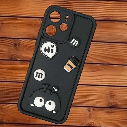 FREE SHIPPING] 3D Briquette m&m icons Liquid silicon Case for  Redmi Note 14