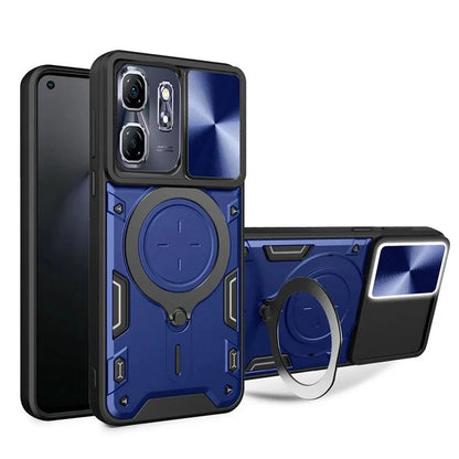 [FREE SHIPPING] METAL RING CASE FOR INFINIX HOT 50I/SMART 9