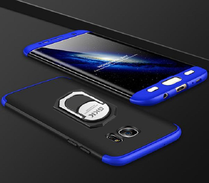 [FREE SHIPPING] Gkk 3in1 Full Protection Case With Ring Holder For Samsung S7 Edge