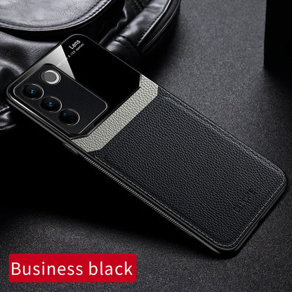 [FREE SHIPPING] LUXURY LEATHER CAE FOR VIVO V27E