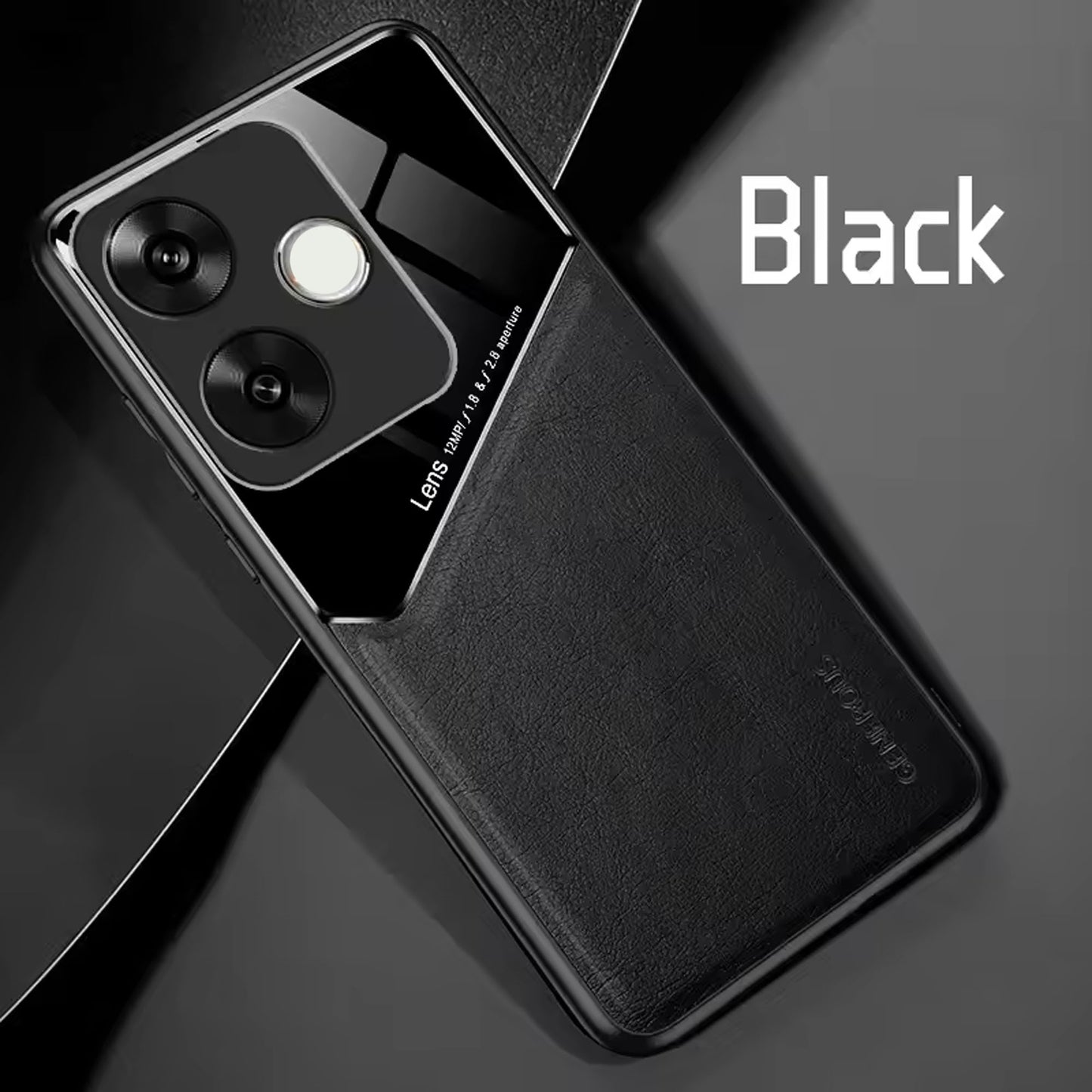 [FREE SHIPPING] LUXURY LEATHER CASE FOR OPPO A5 PRO