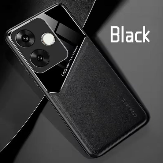 [FREE SHIPPING] LUXURY LEATHER CASE FOR OPPO A5 PRO