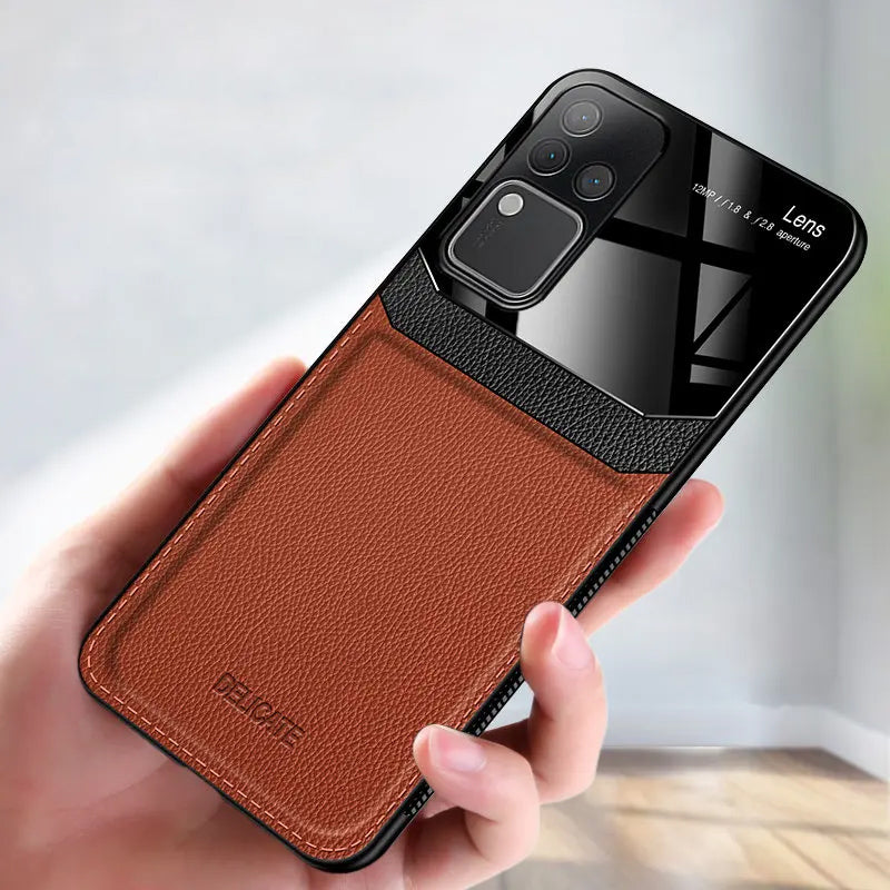 [FREE SHIPPING] LUXURY LEATHER CASE FOR VIVO V30
