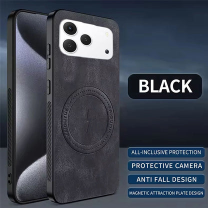[FREE SHIPPING] SLIM MAGSAFE LEATHER CASE FOR TECNO SPARK 50