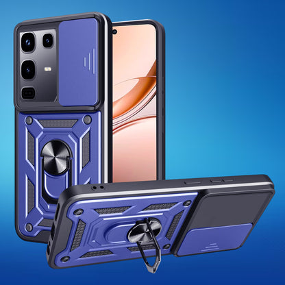 FREE SHIPPING] ARMOR SHOCKPROOF (WITH RING HOLDER) FULL PROTECTION CASE FOR INFINIX NOTE 50 / INFINIX NOTE 50 PRO